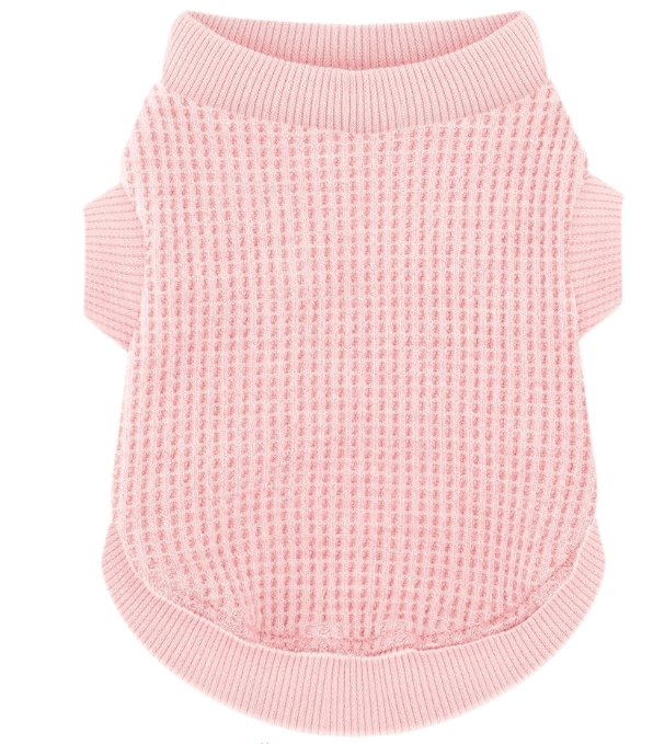 Light Pink Crocheted Sweater