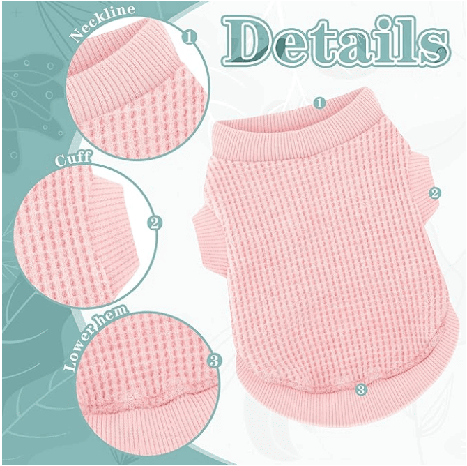 Light Pink Crocheted Sweater - Image 4